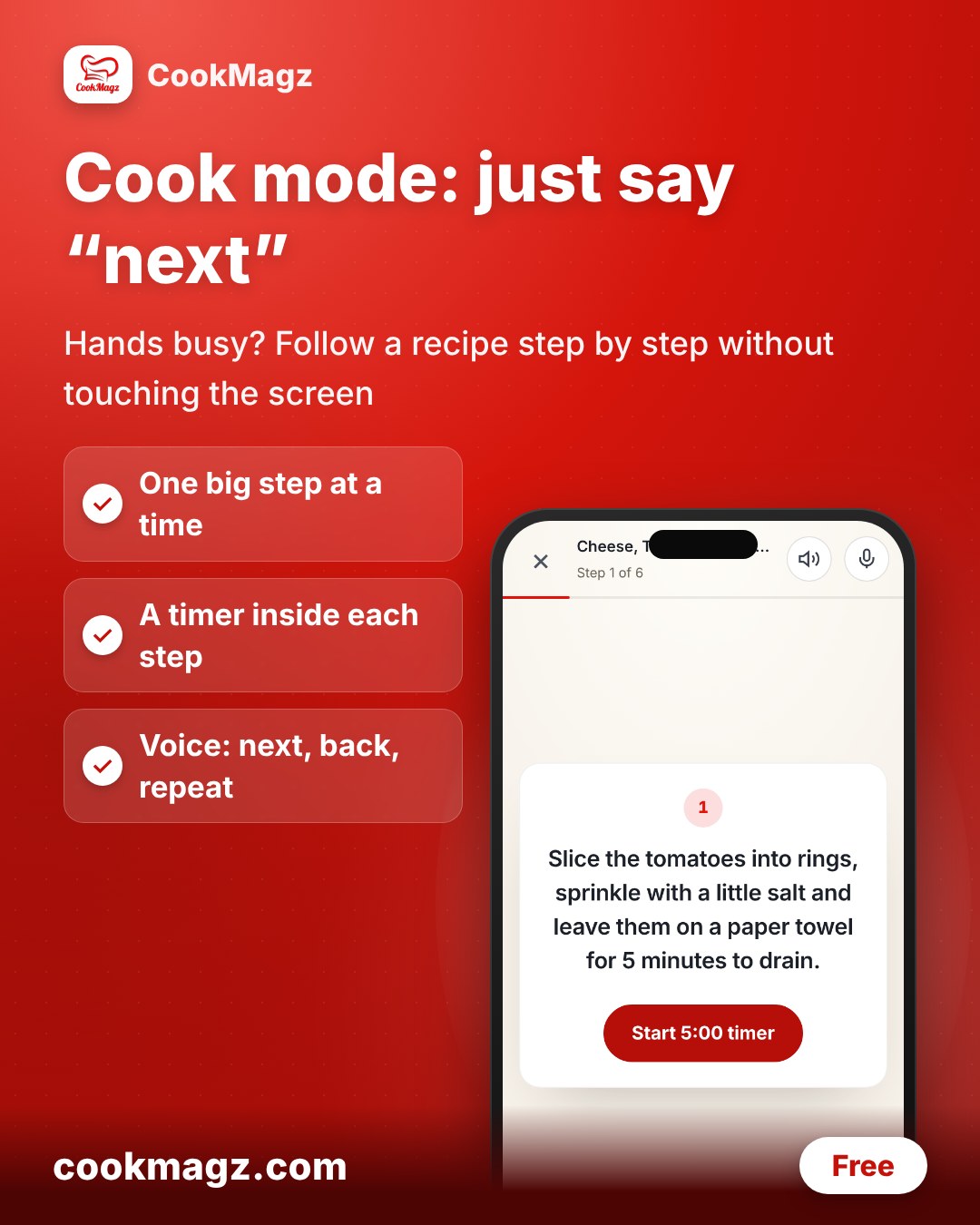 Cook mode