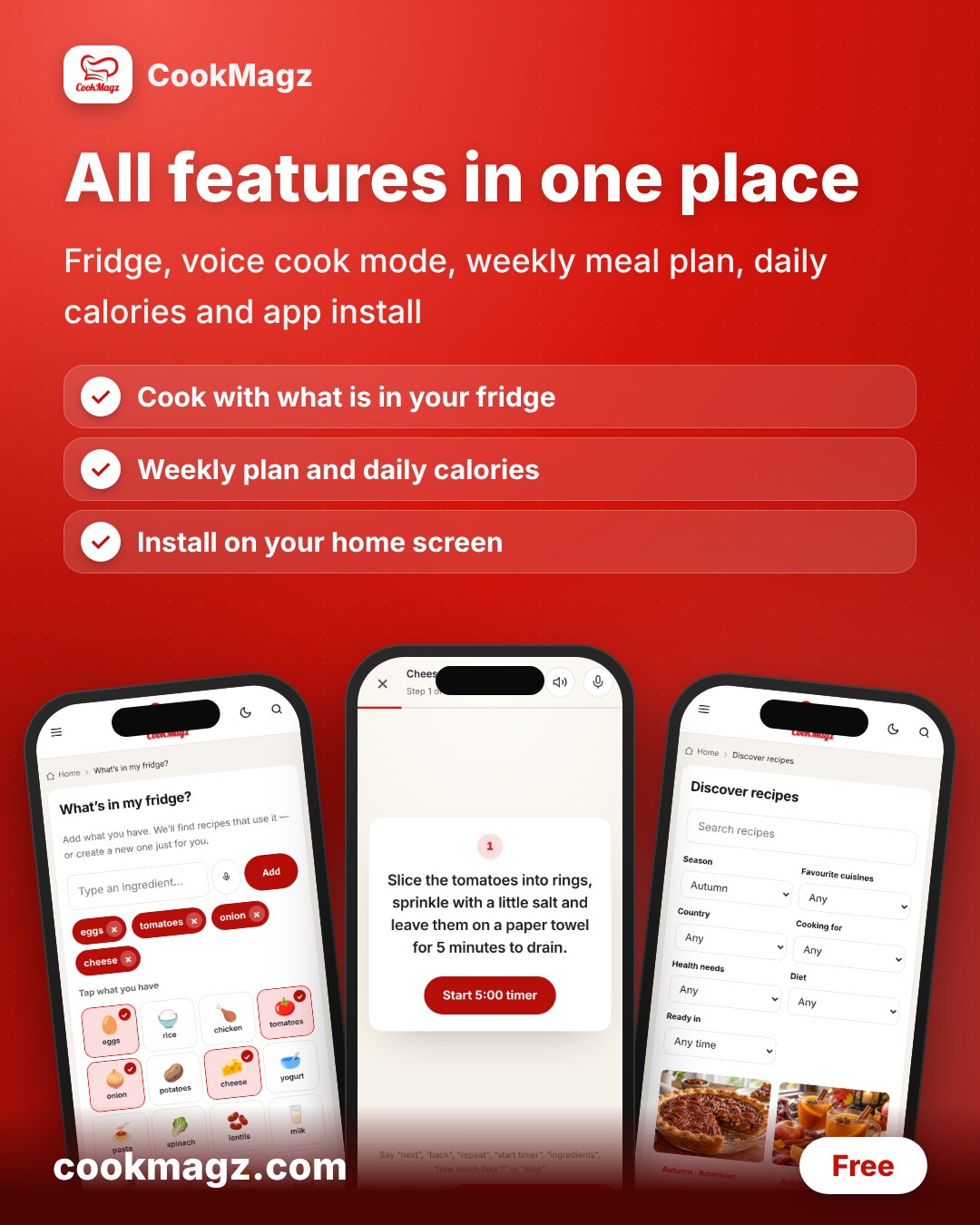 All features in one place