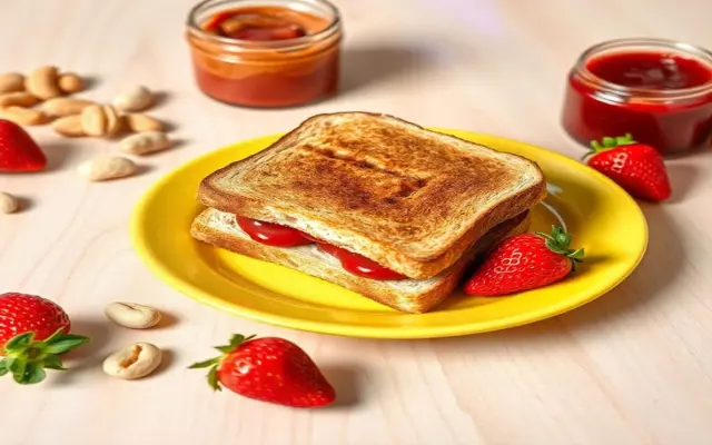 Peanut Butter and Jelly Sandwich