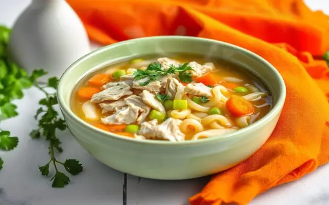 American Chicken Noodle Soup: A Comforting Homemade Recipe