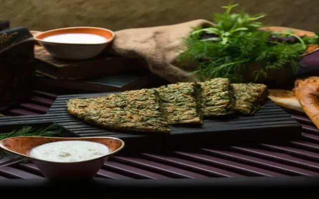 Persian Herb Frittata (Kuku Sabzi)