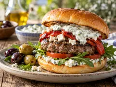 How to Make a Gourmet Mediterranean Burger: A Unique Taste Experience at Home