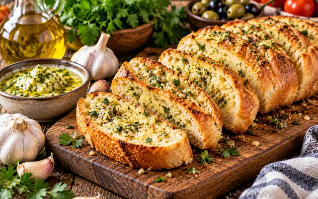 How to Make Mediterranean Garlic Bread: A Delicious, Simple, and Popular Snack
