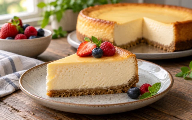 Classic Cheesecake: A Delicious & Nutritious Twist on a Timeless Favorite (Perfect for Diabetics, Heart Patients, Athletes & Kids)