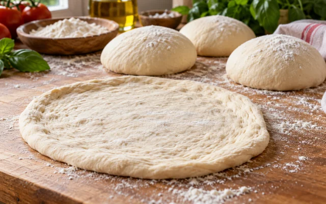 Soft and Perfect Pizza Dough: Olive Oil and Other Secrets