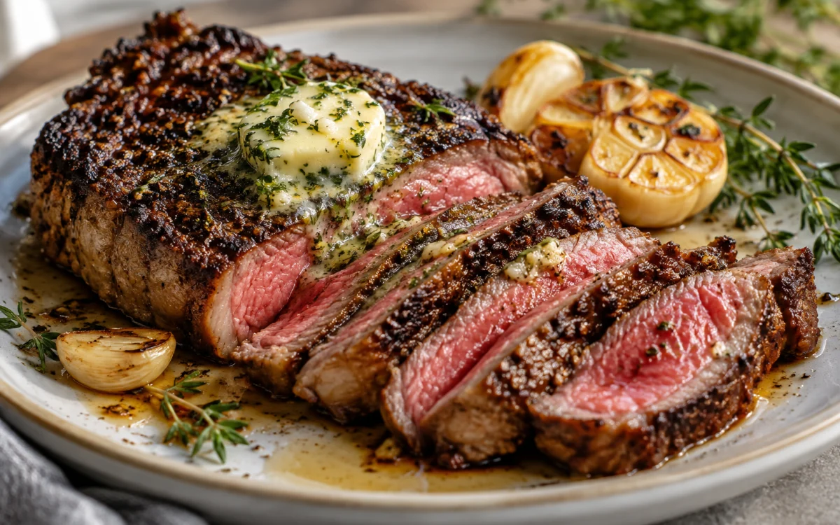 Perfect Reverse Sear Garlic Butter Steak (Restaurant Method)