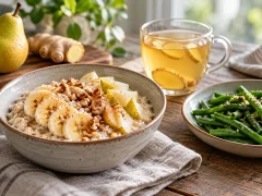 بهترین غذاها برای رفلاکس اسید معده: چه بخورید و از چه چیزهایی دوری کنید
