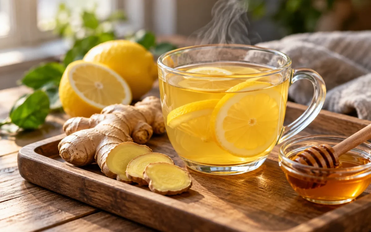 Ginger Lemon Honey Tea: A Warming Cup for Cool Days