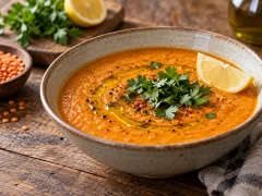 Red Lentil Soup with Lemon: Cozy, Creamy and Ready in 35 Minutes