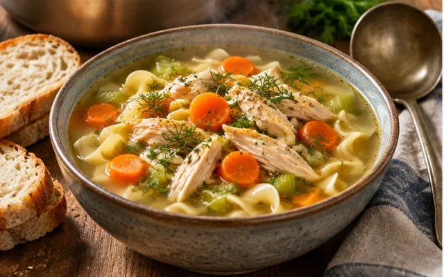 Homemade Chicken Noodle Soup: A Comforting Bowl for Cold Days