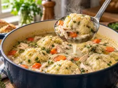 Chicken and Dumplings: Cozy, Creamy and Ready in 65 Minutes