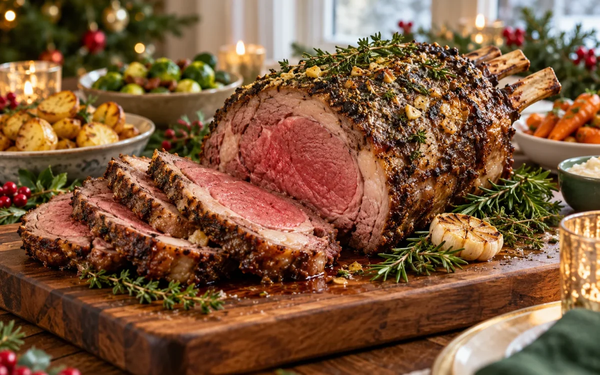 Christmas Prime Rib Roast: Garlic Herb Crust, Foolproof Method