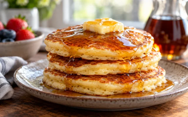 Classic American Buttermilk Pancakes