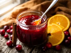 سس کرن‌بری و پرتقال برای روز شکرگزاری؛ قابل تهیه از قبل