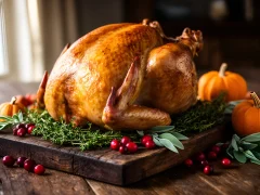 Dry-Brined Roast Turkey for Thanksgiving: Crisp Skin, Juicy Meat