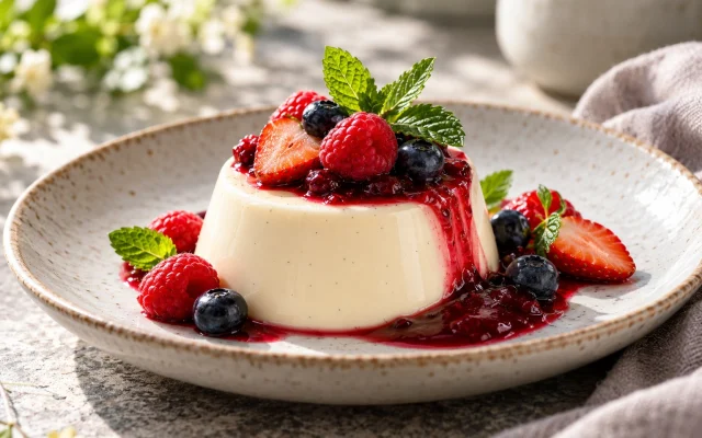 Easy Vanilla Panna Cotta Recipe for Summer