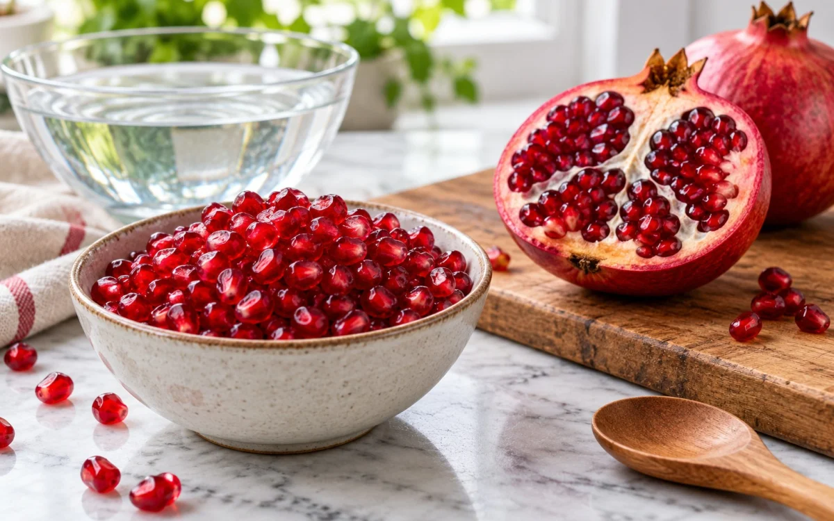 How to Deseed a Pomegranate Without the Mess: Yalda Guide