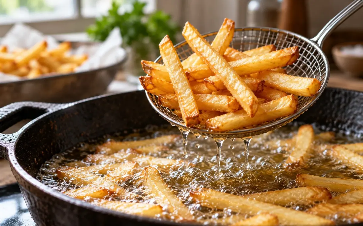 How to Fry with Oil Correctly: Temperature, Safety and Crisp Results