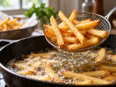 How to Fry with Oil Correctly: Temperature, Safety and Crisp Results