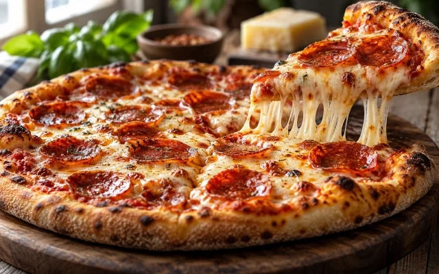 How to Make Delicious Restaurant-Style Pepperoni Pizza at Home!