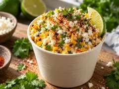 Mexican Corn in a Cup (Esquites): Easy, Healthy Recipe