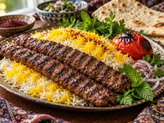Kebab Koobideh (Persian Ground Meat Kebab)