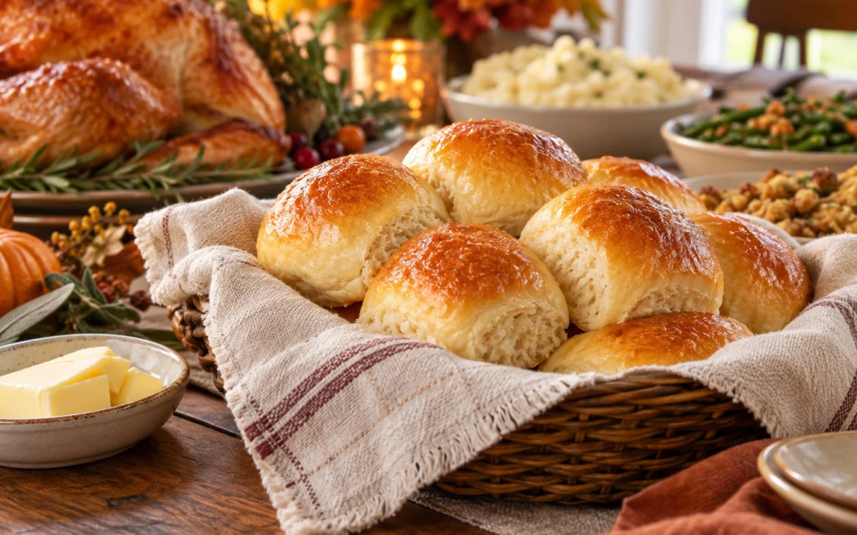 Make-Ahead Buttery Dinner Rolls for Thanksgiving