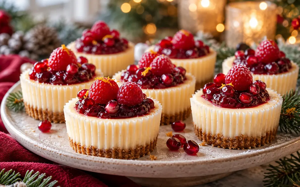 Mini Cheesecakes for Holiday Parties: Easy, Creamy and Make-Ahead