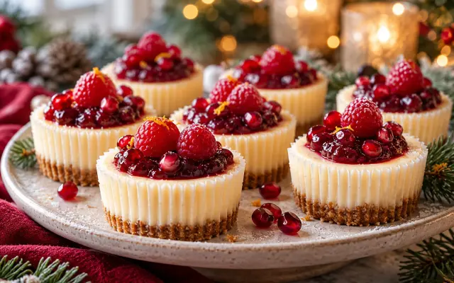 Mini Cheesecakes for Holiday Parties: Easy, Creamy and Make-Ahead