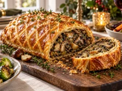 Mushroom Wellington: A Vegetarian Showstopper for Thanksgiving