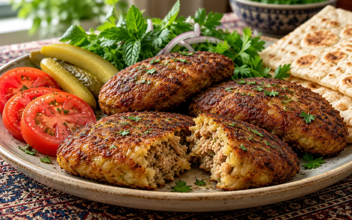 Persian Kotlet: Crispy Beef and Potato Cutlets for Family Dinner
