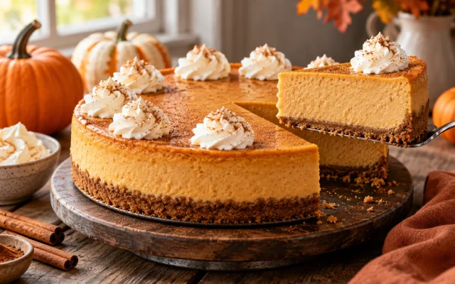Pumpkin Cheesecake for Thanksgiving: Creamy, Crack-Free, Make-Ahead