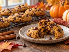 Pumpkin Chocolate Chip Cookies: Soft, Chewy and Fall-Spiced
