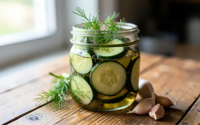 Quick Pickled Cucumbers: Crisp Pickles Ready in One Hour