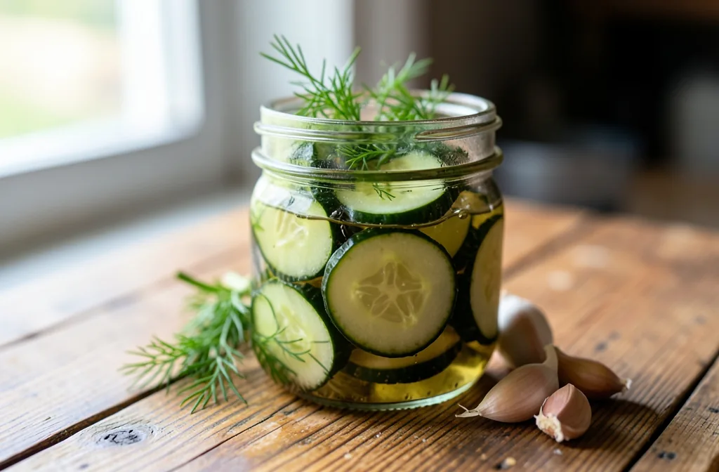 Quick Pickled Cucumbers: Crisp Pickles Ready in One Hour