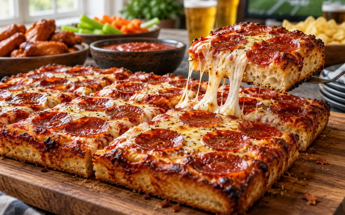 Sheet Pan Pizza: Crisp-Bottom Crust for Game Day