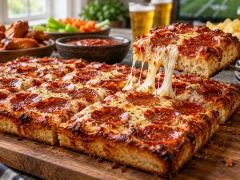 Sheet Pan Pizza: Crisp-Bottom Crust for Game Day