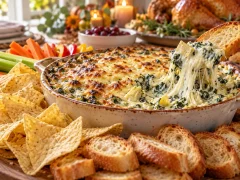 Spinach Artichoke Dip for Thanksgiving: Creamy, Make-Ahead