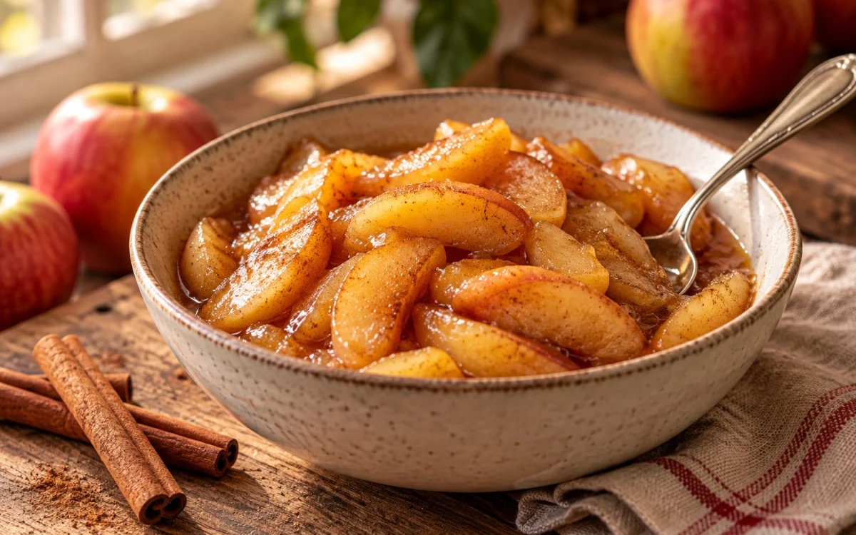 Stewed Apples for Gut Health: A Gentle Fiber-Rich Dessert