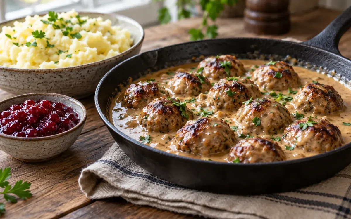 Swedish Meatballs with Creamy Gravy: Tender, Cozy and Make-Ahead