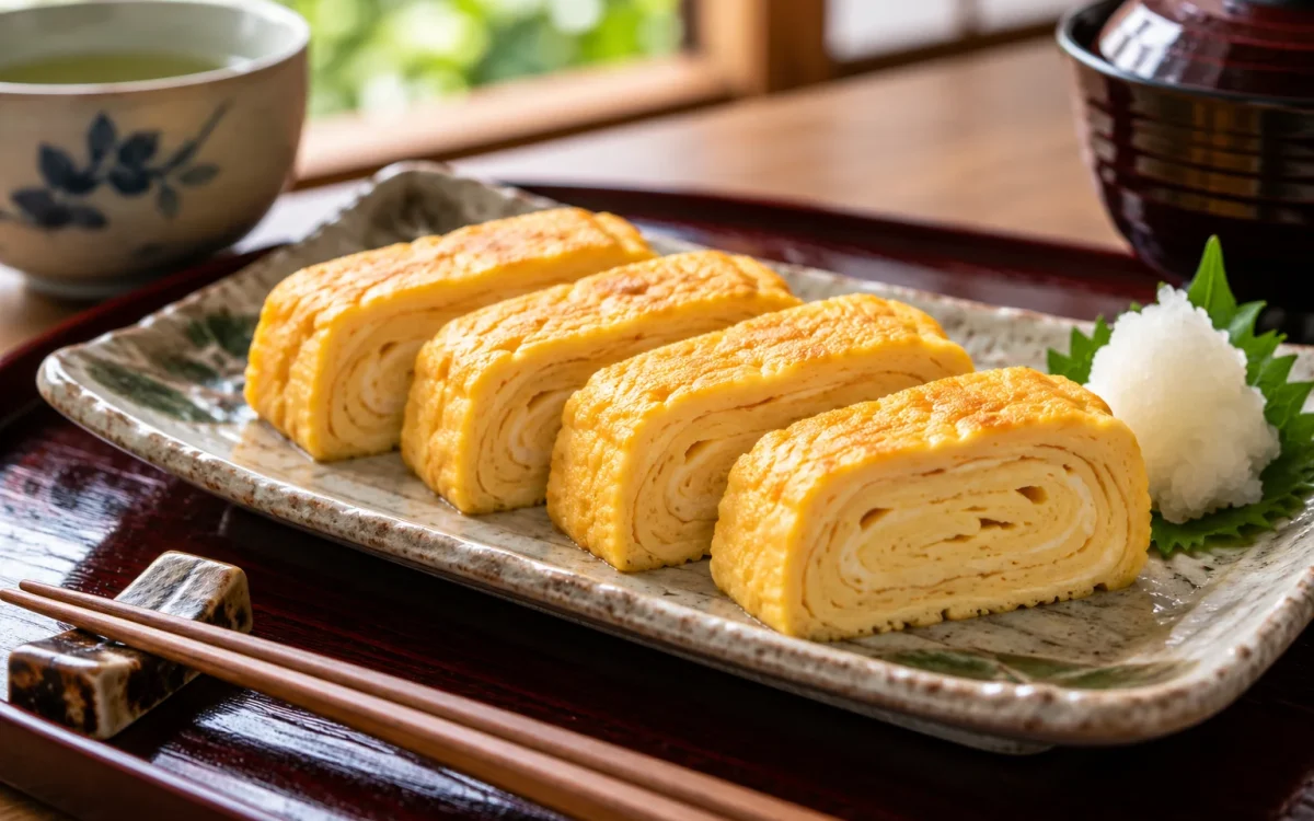 Tamagoyaki (Japanese Rolled Omelette): Soft, Sweet and Easy