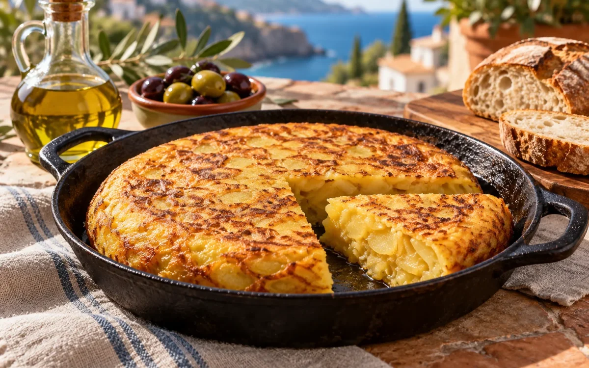 Tortilla Española: Spanish Potato Omelette, Juicy and Easy
