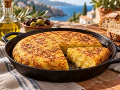 Tortilla Española: Spanish Potato Omelette, Juicy and Easy
