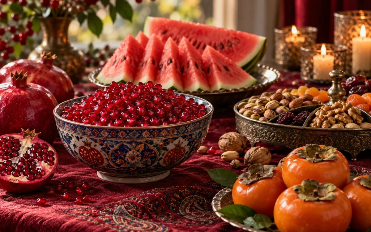 سفرهٔ شب یلدا: منو و برنامهٔ پیش‌آماده برای میزبانی آسوده