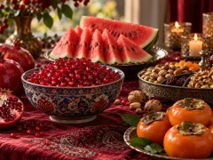 سفرهٔ شب یلدا: منو و برنامهٔ پیش‌آماده برای میزبانی آسوده