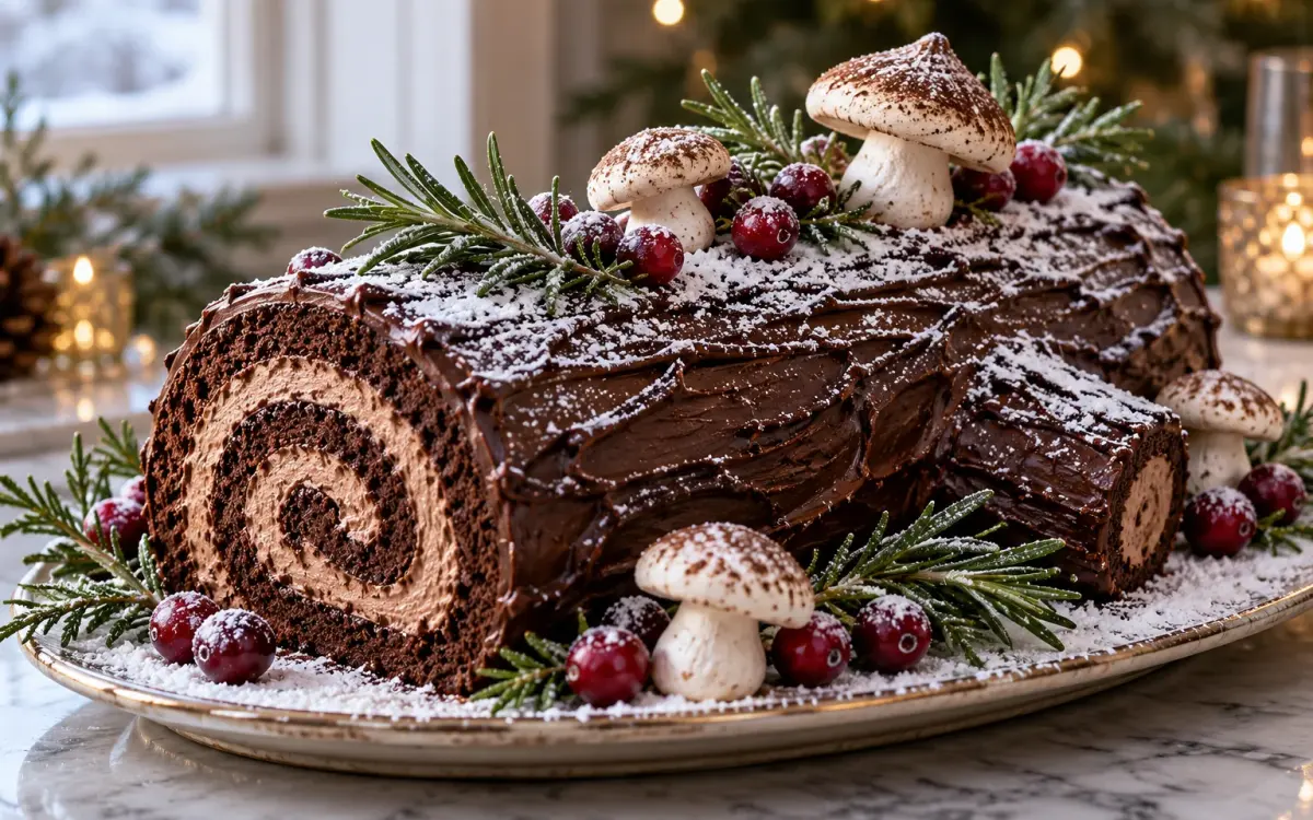 Yule Log Cake (Bûche de Noël): A Christmas Showstopper